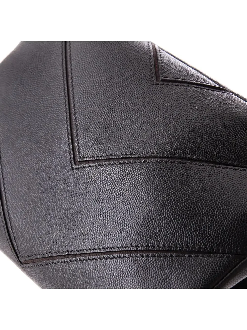 Chanel Macro Flap Bag Chevron Caviar #335628C32B